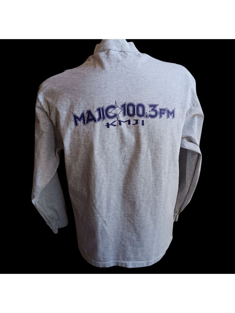 Vintage T-Shirt XL Single Stitch 1990's Mens Tee XL 100.3 fm OTTOWA CANADA RADIO